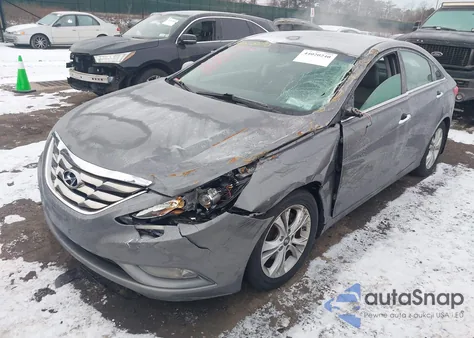 2013 Hyundai Sonata Limited из США, поврежденный, VIN 5NPEC4AC5DH810651